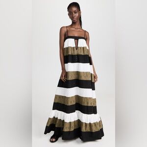 A Potts Tiered Maxi Dress